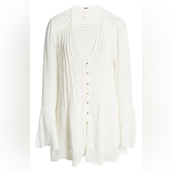 🎉LAST PIECE🎉FREE PEOPLE Greta Gauze Top - Picture 13 of 15